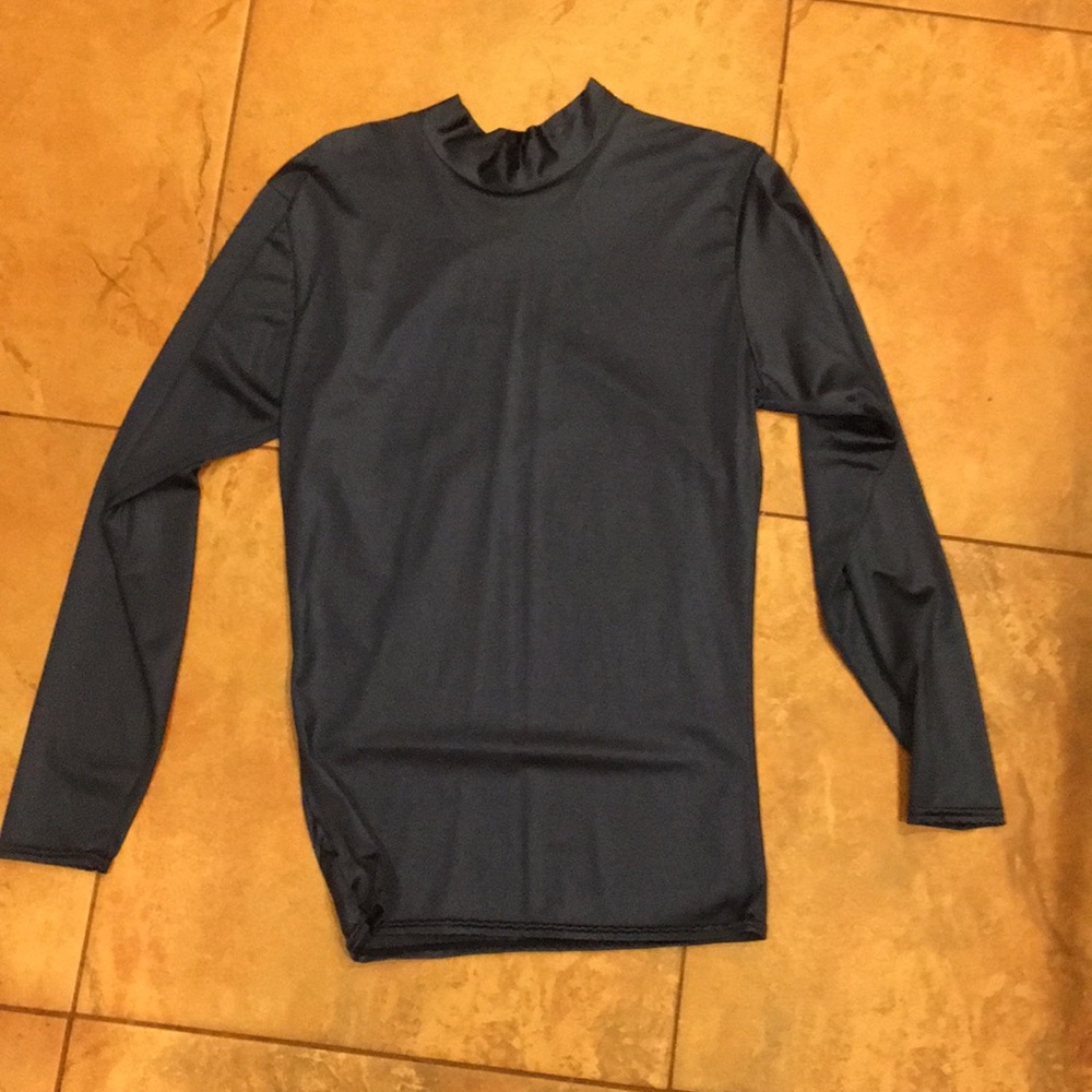 Navy Blue dri fit Youth Large polyester shirt